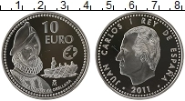 Продать Монеты Испания 10 евро 2011 Серебро