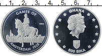 Продать Монеты Гана 500 сика 2004 Серебро