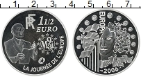 Продать Монеты Франция 1 1/2 евро 2006 Серебро