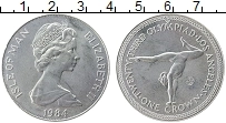Продать Монеты Остров Мэн 1 крона 1984 Медно-никель