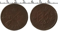 Продать Монеты Норвегия 2 эре 1760 Медь