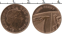 Продать Монеты Великобритания 1 пенни 2008 сталь с медным покрытием