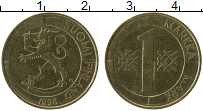 Продать Монеты Финляндия 1 марка 1998 Медно-никель