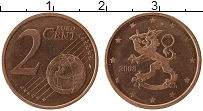 Продать Монеты Финляндия 2 евроцента 2000 сталь с медным покрытием