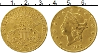 Продать Монеты США 20 долларов 1903 Золото