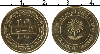 Продать Монеты Бахрейн 10 филс 2008 Латунь