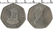 Продать Монеты Остров Мэн 50 пенсов 1971 Медно-никель