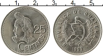 Продать Монеты Гватемала 25 сентаво 1992 Медно-никель