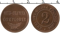 Продать Монеты Немецкая Новая Гвинея 2 пфеннига 1894 Бронза