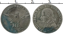 Продать Монеты Пруссия 3 крейцера 1802 Серебро
