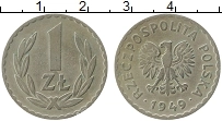 Продать Монеты Польша 1 злотый 1949 Медно-никель