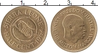 Продать Монеты Сьерра-Леоне 1/2 цента 1964 Медь