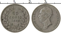 Продать Монеты Нидерланды 25 центов 1848 Серебро
