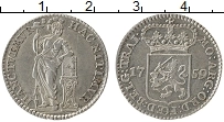 Продать Монеты Нидерланды 1/4 гульдена 1759 Серебро