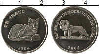 Продать Монеты Конго 1 франк 2004 Медно-никель
