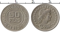 Продать Монеты Бразилия 50 рейс 1919 Медно-никель