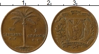 Продать Монеты Доминиканская республика 1 сентаво 1961 Бронза