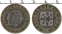 Продать Монеты Грузия 10 лари 2000 Биметалл