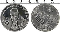 Продать Монеты Грузия 1 лари 2004 Серебро