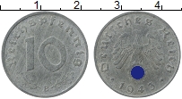 Продать Монеты Третий Рейх 10 пфеннигов 1943 Цинк