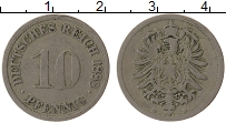 Продать Монеты Германия 10 пфеннигов 1875 Медно-никель