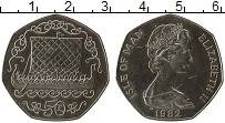 Продать Монеты Остров Мэн 50 пенсов 1982 Медно-никель