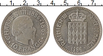 Продать Монеты Монако 10 франков 1966 Серебро