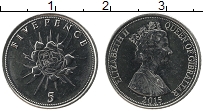 Продать Монеты Гибралтар 5 пенсов 2015 Медно-никель