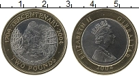 Продать Монеты Гибралтар 2 фунта 2004 Биметалл