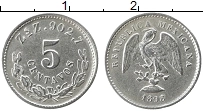 Продать Монеты Мексика 5 сентаво 1901 Серебро