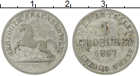 Продать Монеты Брауншвайг 1 грош 1858 Медь