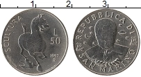Продать Монеты Сан-Марино 50 лир 1997 Медно-никель