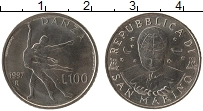 Продать Монеты Сан-Марино 100 лир 1997 Медно-никель