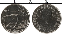 Продать Монеты Сан-Марино 50 лир 1999 Медно-никель