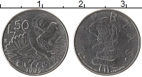 Продать Монеты Сан-Марино 50 лир 1995 Медно-никель