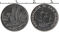 Продать Монеты Сан-Марино 50 лир 1993 Медно-никель