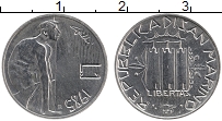 Продать Монеты Сан-Марино 1 лира 1985 Алюминий
