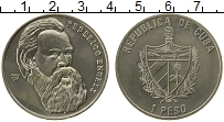 Продать Монеты Куба 1 песо 2002 Медно-никель