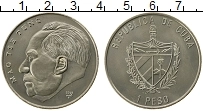 Продать Монеты Куба 1 песо 2002 Медно-никель