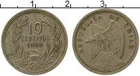 Продать Монеты Чили 10 сентаво 1940 Медно-никель