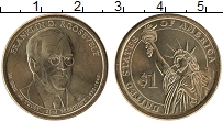 Продать Монеты США 1 доллар 2014 Латунь