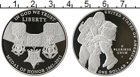 Продать Монеты США 1 доллар 2011 Серебро
