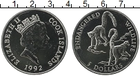 Продать Монеты Острова Кука 5 долларов 1992 Медно-никель