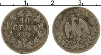 Продать Монеты Мексика 10 сентаво 1866 Серебро