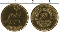 Продать Монеты Мозамбик 1 метикаль 1994 сталь покрытая латунью