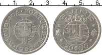Продать Монеты Гвинея 20 эскудо 1952 Серебро