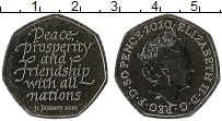 Продать Монеты Великобритания 50 пенсов 2020 Медно-никель