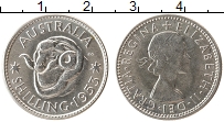 Продать Монеты Австралия 1 шиллинг 1953 Серебро