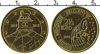 Продать Монеты Бельгия 2 1/2 евро 2015 Латунь