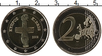 Продать Монеты Кипр 2 евро 2008 Биметалл
